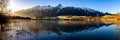 Uebeschisee and Stockhorn in the morning sun - Switzerland, Europe