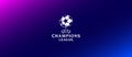 UEFA Champions League Logo Banner Royalty Free Stock Photo