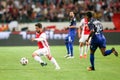 UEFA Champions League third qualifying round between Ajax vs PAOK Royalty Free Stock Photo