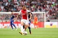 UEFA Champions League third qualifying round between Ajax vs PAOK Royalty Free Stock Photo