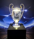 UEFA Champions League Trophy Royalty Free Stock Photo