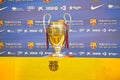 UEFA Champions League Trophy Tour 2012 Royalty Free Stock Photo