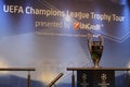 The UEFA Cup trophy Royalty Free Stock Photo