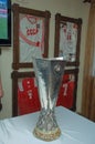 UEFA Cup trophy Royalty Free Stock Photo