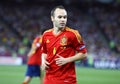 UEFA EURO 2012 Final game Spain vs Italy Royalty Free Stock Photo