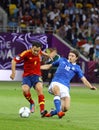 UEFA EURO 2012 Final game Spain vs Italy Royalty Free Stock Photo