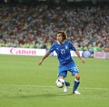 UEFA EURO 2012 Quarter-final game England v Italy Royalty Free Stock Photo