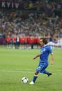 UEFA EURO 2012 Quarter-final game England v Italy Royalty Free Stock Photo