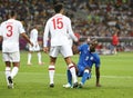 UEFA EURO 2012 Quarter-final game England v Italy Royalty Free Stock Photo