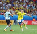 UEFA EURO 2016: Sweden v Belgium Royalty Free Stock Photo