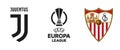 UEFA Europa League. Football soccer. Juventus vs Sevilla FC. Kyiv, Ukraine - April 24, 2023