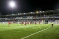 UEFA Europa League game between Qabala and PAOK, in Baku, Azerba Royalty Free Stock Photo