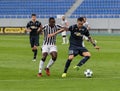 UEFA Europa League match between FC Olimpik vs FC PAOK Royalty Free Stock Photo