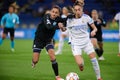 The UEFA Women Champions League match between FC Kharkiv vs FC Real Madrid Royalty Free Stock Photo