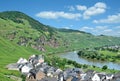 Uerzig,Mosel Valley,Rhineland-Palatinate,Germany Royalty Free Stock Photo