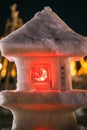 Uesugi Snow Lantern Festival winter 2023 Japan