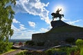 Salavat Yulaev monument in Ufa Royalty Free Stock Photo