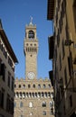 Uffizi Gallery in Bright Sun Royalty Free Stock Photo