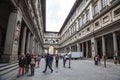 Uffizi Gallery in Florence Royalty Free Stock Photo