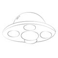 UFO Royalty Free Stock Photo