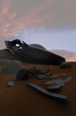 UFO Desert Crash