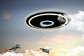 Ufo engaged by military forces