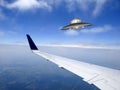 UFO Flying Saucer Sighting Royalty Free Stock Photo