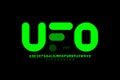 UFO font