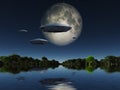 UFO Royalty Free Stock Photo