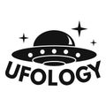 Ufology logo, simple style