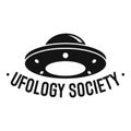 Ufology society logo, simple style