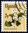 UGANDA - CIRCA 1969: A stamp printed in Uganda from the \