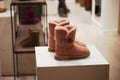 UGG boots in GUM department store, Moscow, Russia