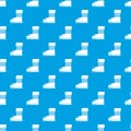 Ugg boots pattern vector seamless blue