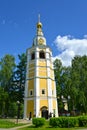 UGLICH, RUSSIA. Bell tower of Uglich Kremlin, 18th century. Yaroslavl region