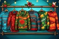 Ugly Christmas Sweaters - Generative AI