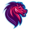 Ugly Horse mascot illustration