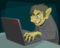 Ugly internet troll