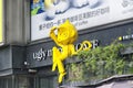 Ugly Monkey Coffee statue Chongqing China