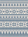 Ugly sweater Merry Christmas Happy New Year Vector illustration knitted background seamless pattern folk style scandinavian Royalty Free Stock Photo