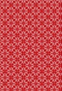 Ugly sweater Merry Christmas ornament scandinavian style knitted background seamless pattern Royalty Free Stock Photo