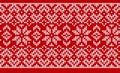 Ugly sweater Merry Christmas party ornament background seamless pattern Royalty Free Stock Photo