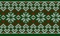 Ugly sweater Merry Christmas party ornament background seamless pattern Royalty Free Stock Photo