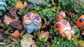 Ugly or weird ladybug ceramic decoration