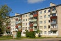 Worn Old Soviet apartment buildings in Karosta, Liepaja, Latvia