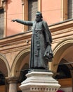 Ugo Bassi statue, Bologna Royalty Free Stock Photo