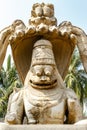 Ugra Narasimha Swamy Statue, Hampi, Karnataka, India Royalty Free Stock Photo