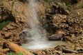 Ugric waterfall, central Bosnia and Herzegovina, mountain Vlasic Royalty Free Stock Photo