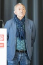 UGT Secretary General, Pepe Alvarez, during the press conference 1st May demonstration in Madrid, Spain