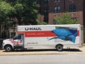 UHaul Rental Truck Royalty Free Stock Photo